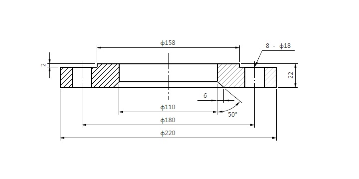 法兰 PL100(B)-16 RF